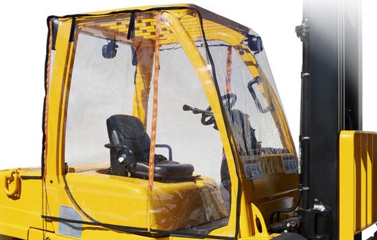 Atrium Full Forklift Cab Enclosure Discount Forklift Covers