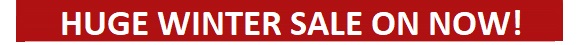 Mobile WINTER Sale Red Banner