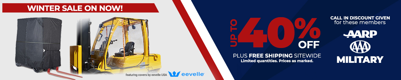 Winter-Sale National Forklift covers